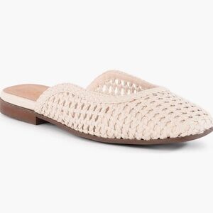 NIB Seychelles Deco Woven Mule White 8.5